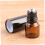 12pcs Refillable Roller Bottles Amber Vials with Stainless Steel Leakproof Design 3