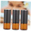 12pcs Refillable Roller Bottles Amber Vials with Stainless Steel Leakproof Design 5