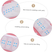 160 buc autocolant machiaj instrumente de lifting facial bandă invizibilă pentru Slim Shaper reductor bărbie dublă