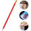 12pcs Sharpened Erasable Pencils Pencils Built Erasers for Drafting Writing and Coloring 7