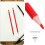 12pcs Sharpened Erasable Pencils Pencils Built Erasers for Drafting Writing and Coloring 8