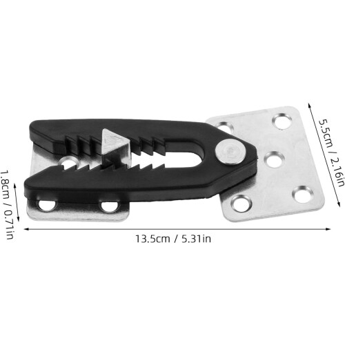 2 Stück Sofaverbinder-Ersatzteile für Ecksofas, Metall- und Kunststoffkonstruktion 1