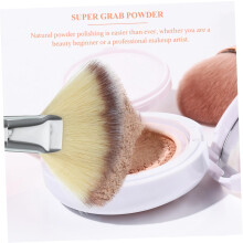 2 stk. løs pudderbørste settbørste myk bust sminke for ansikt rouge highlighter applikator