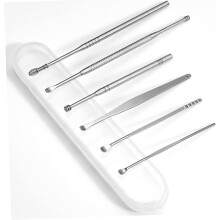 2set Ear Wax Tool Kit Sturdy Ear Cleaner Scoop Spoon Set for Cleaning Wax Removal Tool