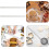 Acrylic Rolling Pin Guide Dough Ruler Non-Stick Dough Thickness Measuring Tools 2pcs 1