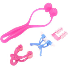 2 sets neusclips/neusspalken voor neuscorrectie (rhinoplastiek), neusapparaat om een neusbult te corrigeren, roze, voor thuisgebruik