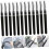 12pcs Silicone Eyelash Brush Set Portable Soft Lash Comb Makeup Tool 7