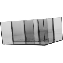 Make-up-Pinsel-Organizer für den Schminktisch mit 4 Fächern, Kosmetikaufbewahrungsbehälter, Stiftehalter