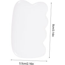 Lot de 2 planches de massage Gua Sha pour le visage et le cou - Outils de massage beauté - Plaque de massage professionnelle