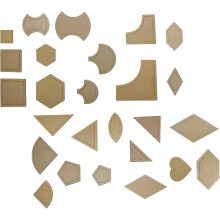 Ensemble de gabarits de patchwork, règle de quilting en acrylique, outils de couture pour projets de bricolage, gabarits de découpe