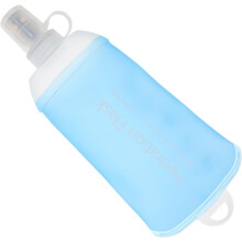Zusammenfaltbare, weiche Silikon-Wasserflasche, 250 ml, auslaufsicher, ideal für Sport und unterwegs