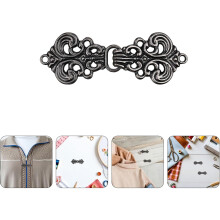 25 pares de broches metálicos tradicionales chinos con motivo rústico de nube, cierres decorativos para ropa.