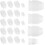 24pcs Cake Decorating Coupler Piping Bag Converter Pp Material Four Diameter Specifications 1