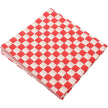 24 feuilles de papier sulfurisé ciré pour la cuisson du poulet frit, absorbant l'huile, usage double face