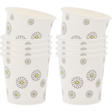100 Mini-Pappbecher, 30 ml, biologisch abbaubare Papierbecher für Soßen und Dips