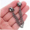 12pcs Multi-function Magnetic Clothing Clips Adjustable Hem Chain Buckles Strong Magnetic Retaining Clips 3