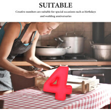 10 Inch Number Silicone Mold Baking Forms Large 3D Creative Design Silicone Cake