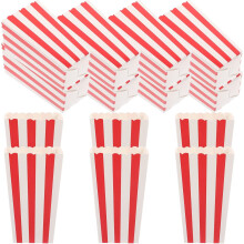 24 Stück Popcornboxen aus Papier, Snackbehälter, Party-Popcorn-Eimer für Filmabende und Geburtstagsfeiern