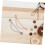 12pcs Multi-function Magnetic Clothing Clips Adjustable Hem Chain Buckles Strong Magnetic Retaining Clips 4