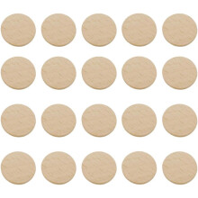 50 disques en bois de hêtre de 36 mm de diamètre, épais et ronds, pour loisirs créatifs, peinture et bijoux.