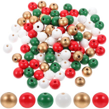 100pcs Wooden Beads for DIY Crafts Loose Beads for Necklace Making for Bracelet Letters