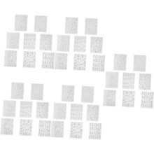 40 Blatt Blumen-Nagelsticker, Frühlings-Nagelaufkleber, selbstklebende Blüten-Nagelsticker, Maniküre für den Sommer