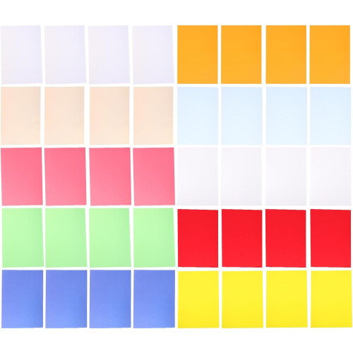 40 Sheets Translucent Colored Tracing Paper Set 21X14.8Cm for Printing