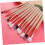 24pcs Professional Makeup Brush Set for Eye Makeup Foundation and Eyeshadow Application 1
