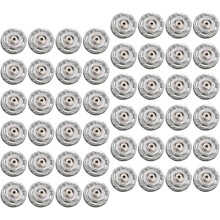 50 stuks plastic drukknopen om op kleding te naaien, 18 mm onzichtbare drukknopen