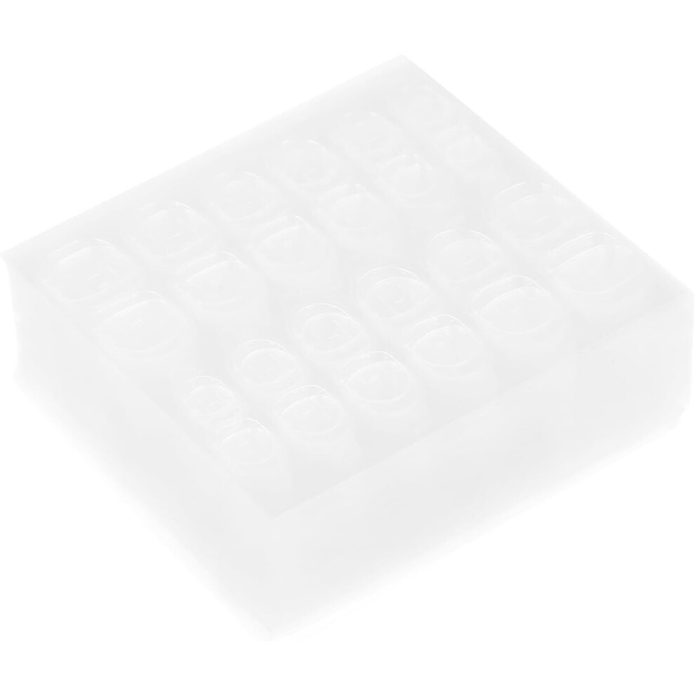 Hkhbjs 50 Sheets Reusable Self-Adhesive Nail Press On Stickers Tabs For Fake Nails Waterproof Sticky Tabs