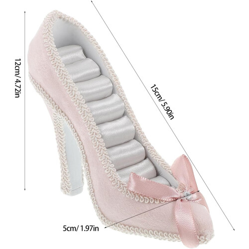 Eleganter Schmuckständer in Schuhform mit High Heels 1