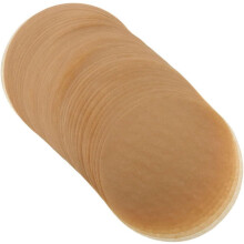 Backpapier-Backbleche, zufällige Farben, 7 Zoll Durchmesser, rund, 100 Stück
