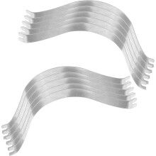 50 Stück Rückwandclips aus Aluminiumlegierung für Bilderrahmen, Federbefestigung, kleine Rahmenteile