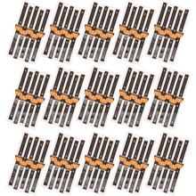 100 étiquettes adhésives en papier kraft pour emballages de pâtisserie, au design compact et créatif