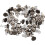 50 sett 12 mm metallknapper til jeans med trykknapper 1