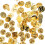 50sets Pin Backs for Brooch Accessories DIY Craft Materials Flat Head round Pins 1