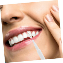 12pcs Escovas Interdentais macias com cerdas Ferramentas de limpeza de dentes para aparelhos e gengivas Saúde Cuidados Orais Branco