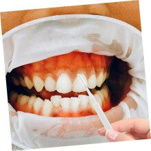 12 Stück weiche Interdentalbürsten zur Zahnreinigung, geeignet für Zahnspangen und Zahnfleischpflege, weiß