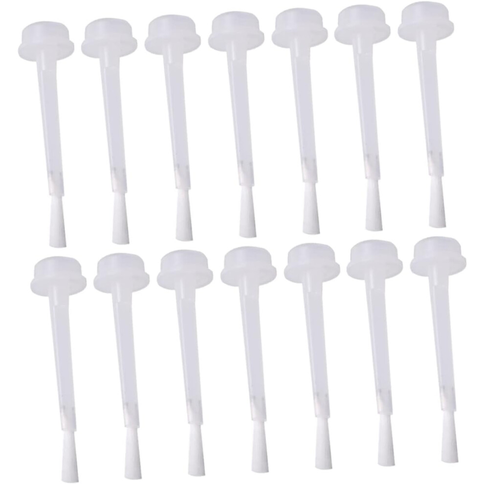Hkhbjs 50Pcs Nail Polish Replacement Brush Type B Applicator For Diy Manicure And Salon Nail Art Tools