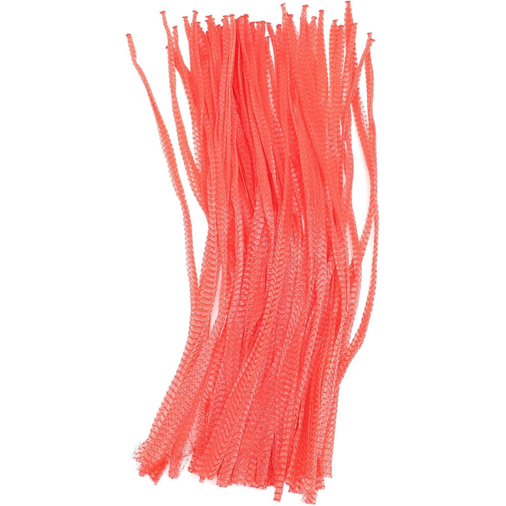 Hkhbjs 100Pcs Reusable Nylon Mesh Produce Bags For Food And Fruit Storage, Lightweight And Easy To Carry