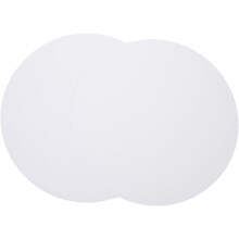 50 Pcs Round White Cardstock Paper 36cm DIY Painting Cardboard