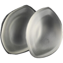 Silicone pequeno abalone inserir empurrar para cima acolchoado para ginásio vestir mulheres silicone