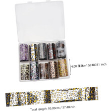 2 seturi DIY flori unghii decalcomanii femei unghii arta autocolante gel autocolant materiale decorațiuni elegante stil asortat