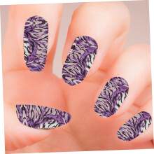 2 Sets DIY-Blumen-Nagelsticker, Nagelkunst-Aufkleber für Damen, Gel-Sticker, stilvolle Dekorationen, verschiedene Designs