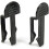 50pcs Trash Bag Clips Plastic Garbage Bag Clamp Stable Clamping Black 1