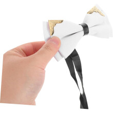 2 verstelbare, voorgebonden vlinderdassen voor heren, een stijlvol accessoire voor een bruiloftstoxeda.