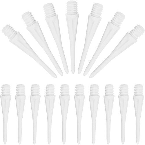 50pcs Soft Tip Dart Heads Replacement Points Sturdy Plastic Tips