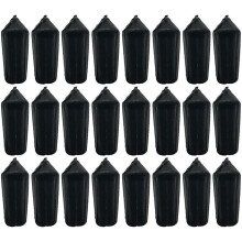 40 protectores de aletas y correctores de ala para dardos, protectores de aletas de plástico resistente y fijos.