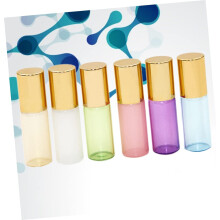 Garrafa de óleo essencial de vidro de 12pcs para subembalagem portátil e recarregável para uso de aromaterapia e viagem