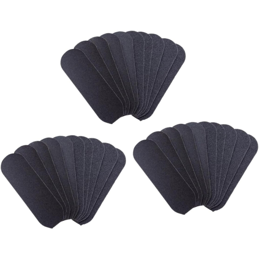 Hkhbjs Black 50Pcs Foot Sandpaper Set For Callus Remover Portable Foot File Grit For Pedicure